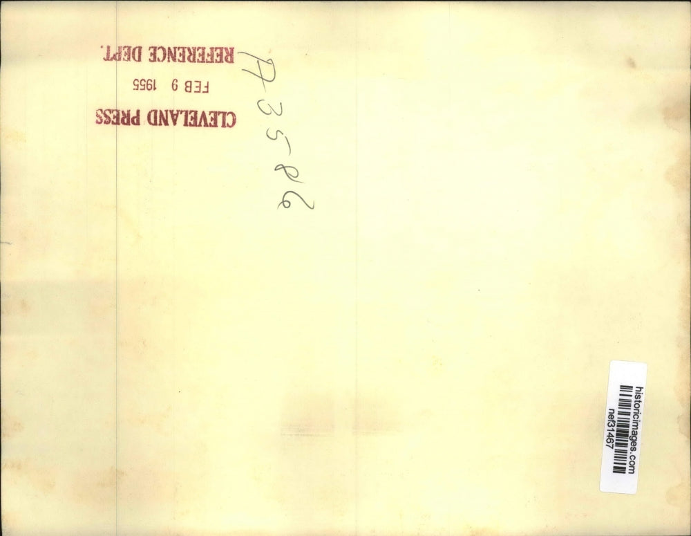 1955 Press Photo Walter George Questioned by Press on Senate Foreign Relations