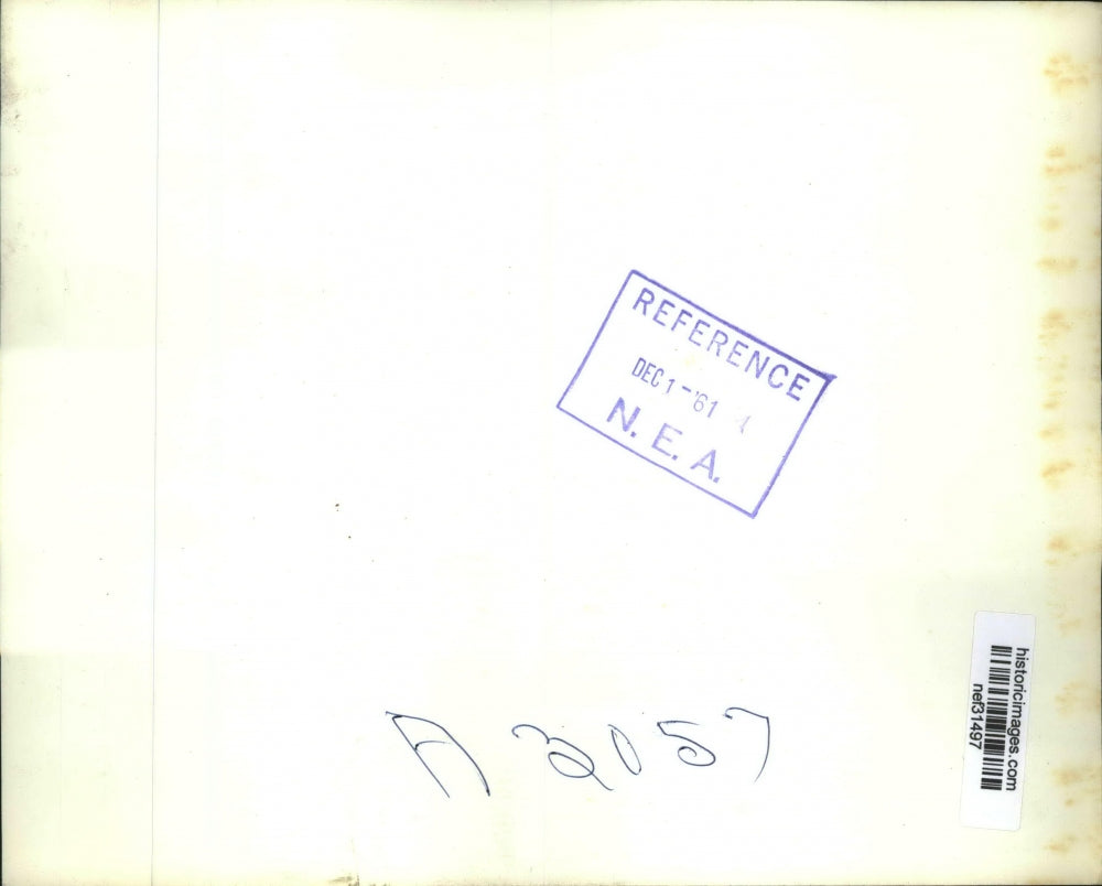 1961 Press Photo John Garner with Cake on 93rd Birthday, Uvalde, Texas