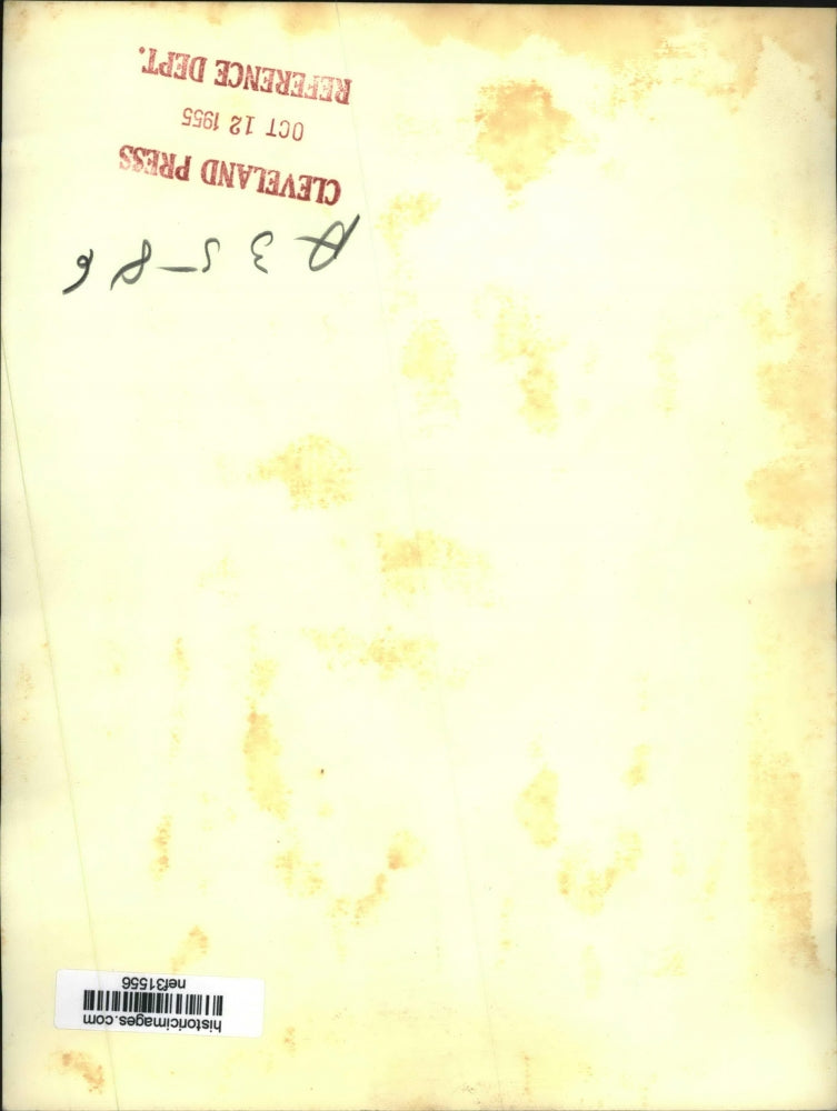 1955 Press Photo Senator Walter F George Speaks at American Legion Convention