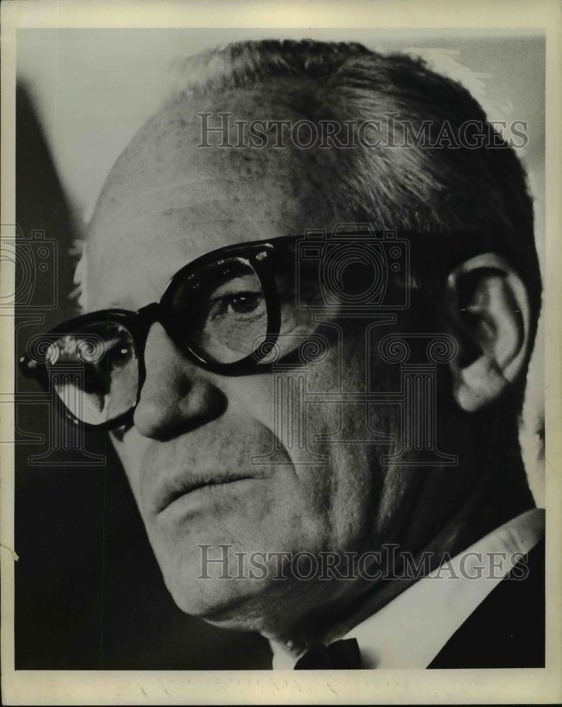 1964 Press Photo closeup of Senator Barry Goldwater - nef31565
