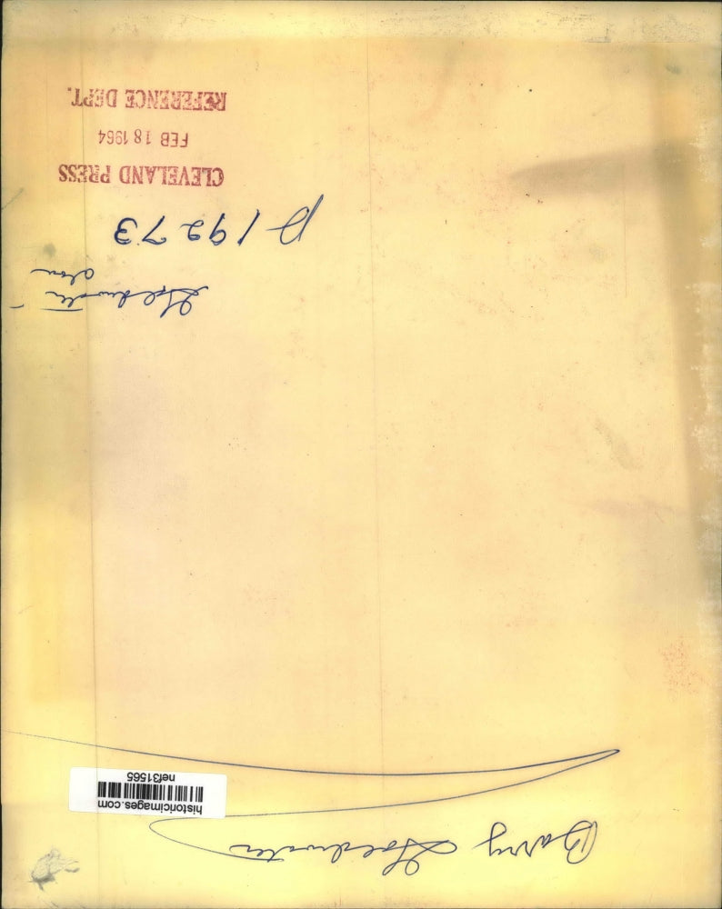 1964 Press Photo closeup of Senator Barry Goldwater - nef31565