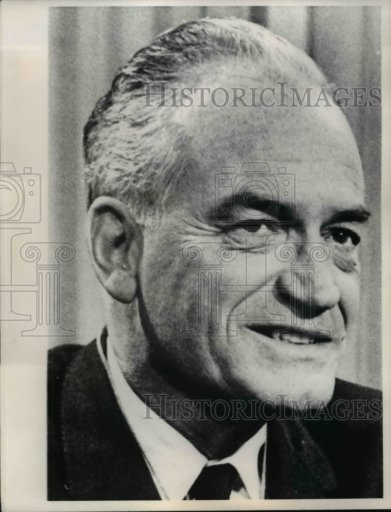 1964 Press Photo Barry Goldwater Politician - nef31571