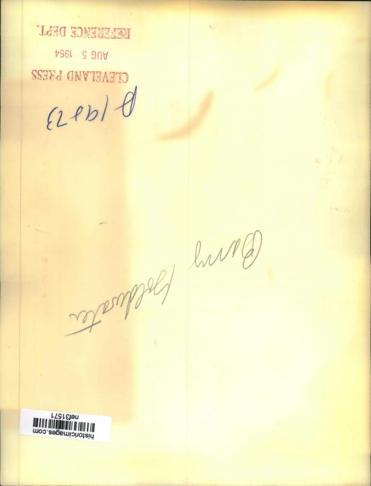 1964 Press Photo Barry Goldwater Politician - nef31571