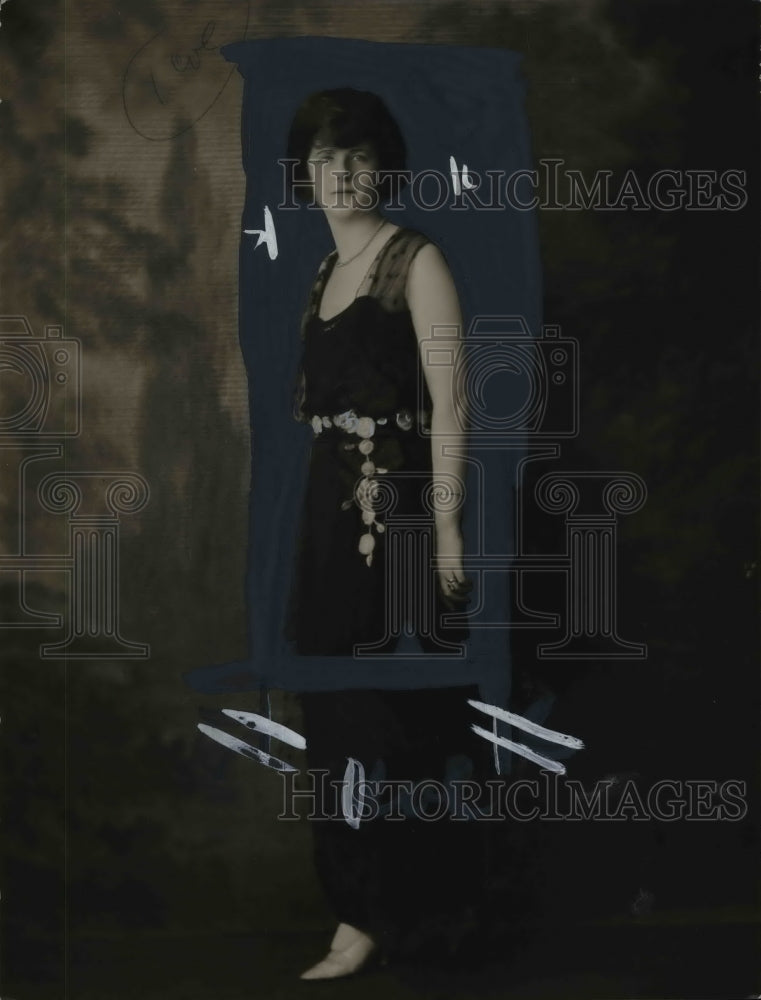 1921 Press Photo Mrs. Chris Buckley Jr, - nef31619