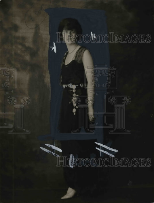 1921 Press Photo Mrs. Chris Buckley Jr, - nef31619