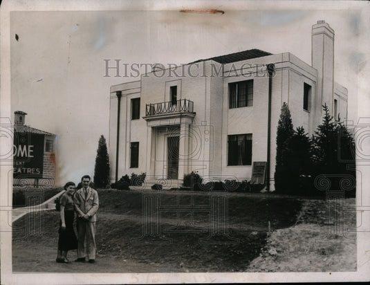 1936 Press Photo William Moegelin & Florence Seifert Elope Against Parents Wish