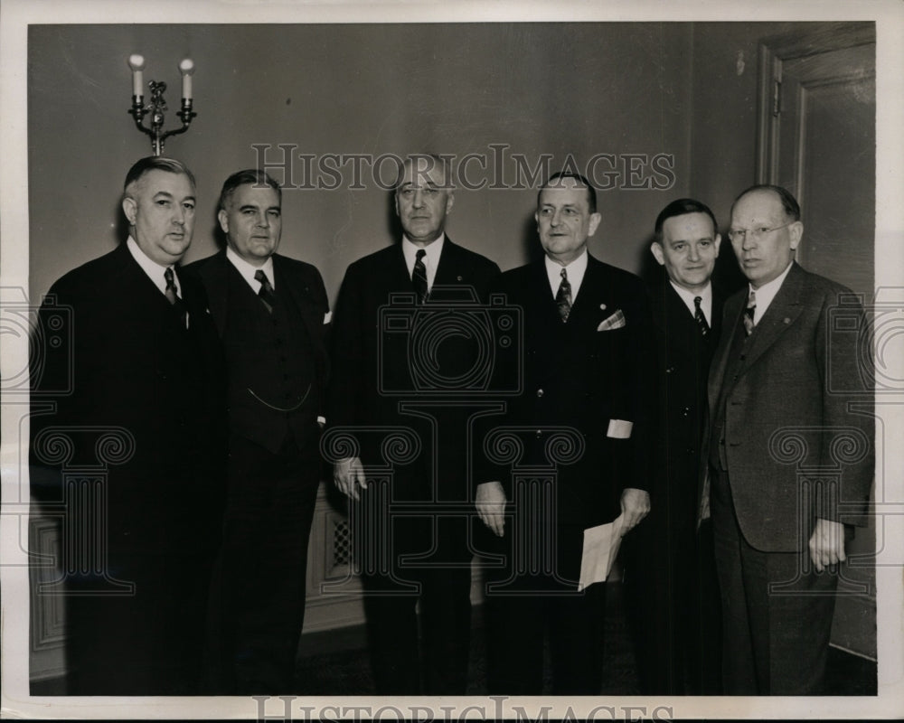 1938 Press Photo Officers elected at the American Petroleum Institute meeting