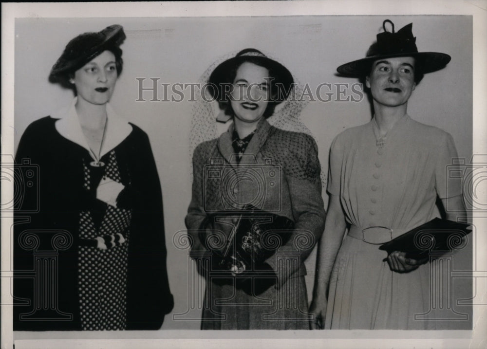 1938 Press Photo Pittsburgh, PA- Unopposed Women Are New Officers of Association