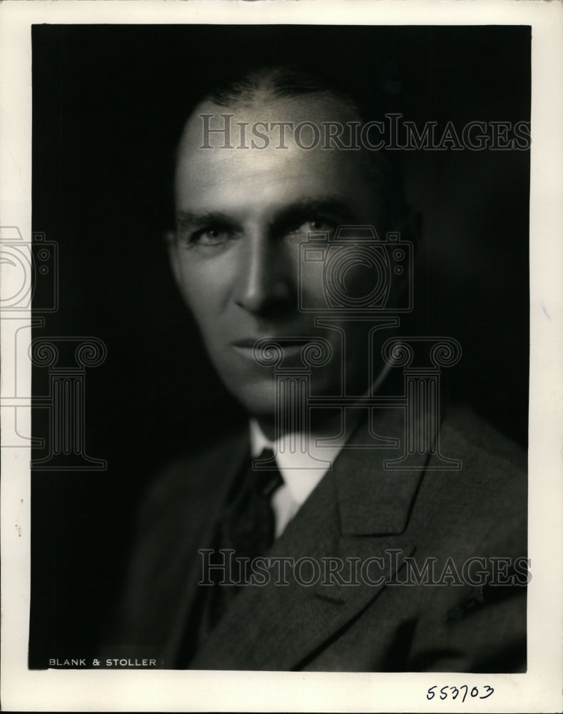 1940 Press Photo Edward L. Shea of North American Stock company - nef32216