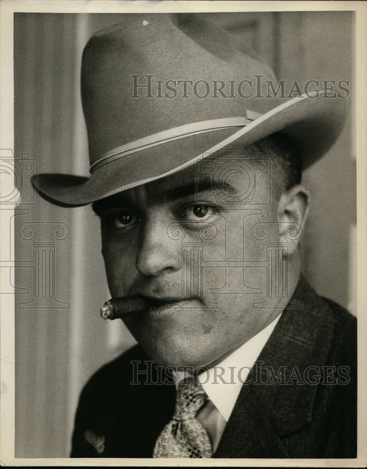 1924 Press Photo F.W. McKechnie, NEA Editor - nef32219