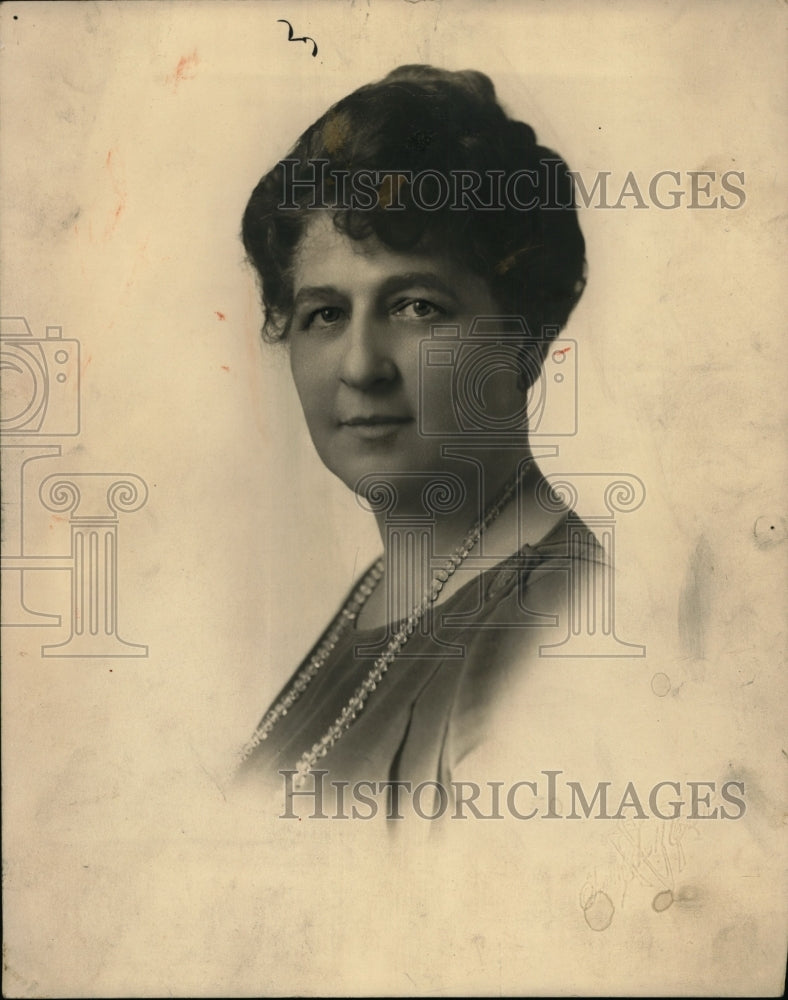 1926 Press Photo Bina A. West of Port Huron, Michigan - nef32221