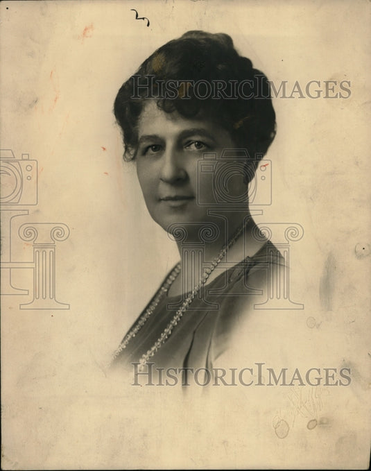 1926 Press Photo Bina A. West of Port Huron, Michigan - nef32221