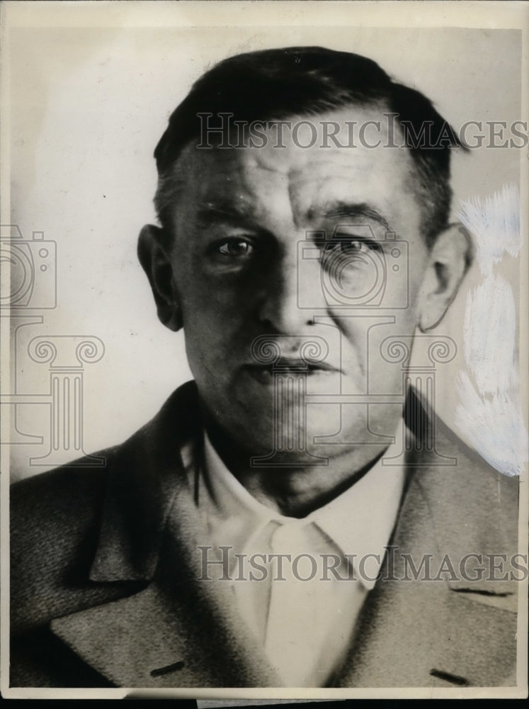 1929 Press Photo George Schneider, Charged with Murder - nef32356