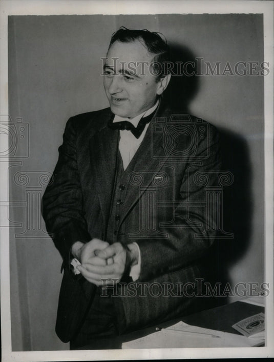 1939 Press Photo Matthew Woll at AFL Executive Conference Opening Session