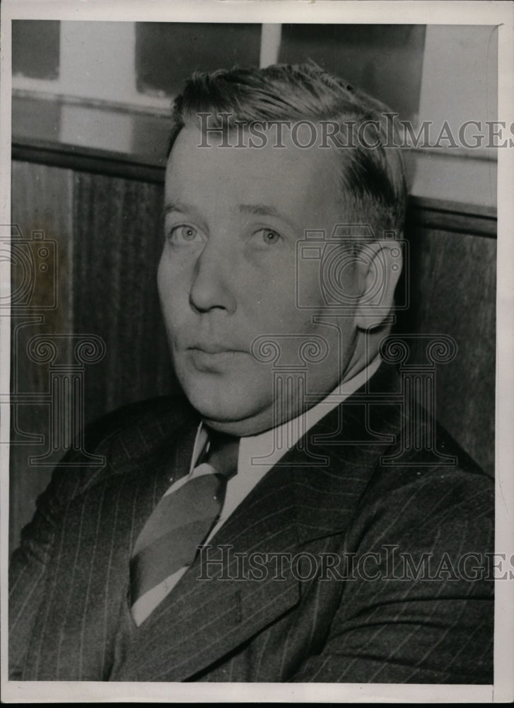 1940 Press Photo Gust Carl Hill - nef32444