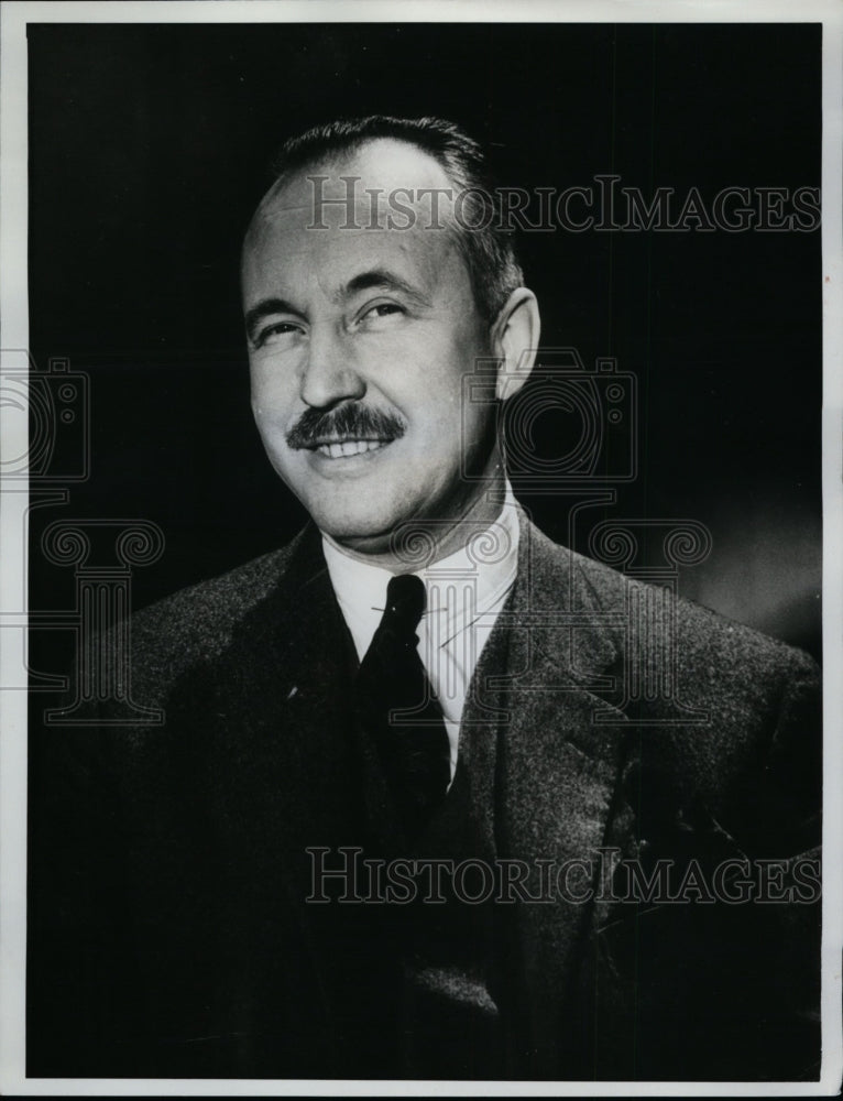 1963 Press Photo Jean Christian Barba Pres of Civil Information Center France