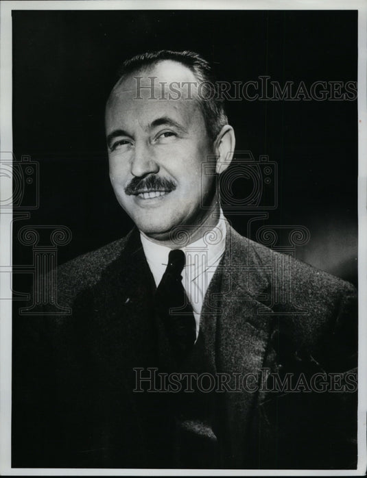 1963 Press Photo Jean Christian Barba Pres of Civil Information Center France