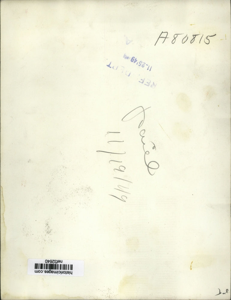 1949 Press Photo One of the Big Men on Campus Jack T. McKeown Shot in Abdomen