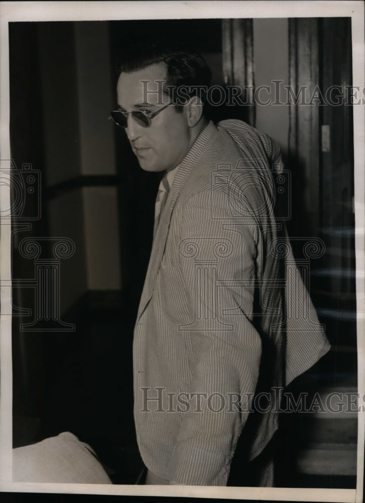 1939 Press Photo James Edgar of Detroit - nef32712