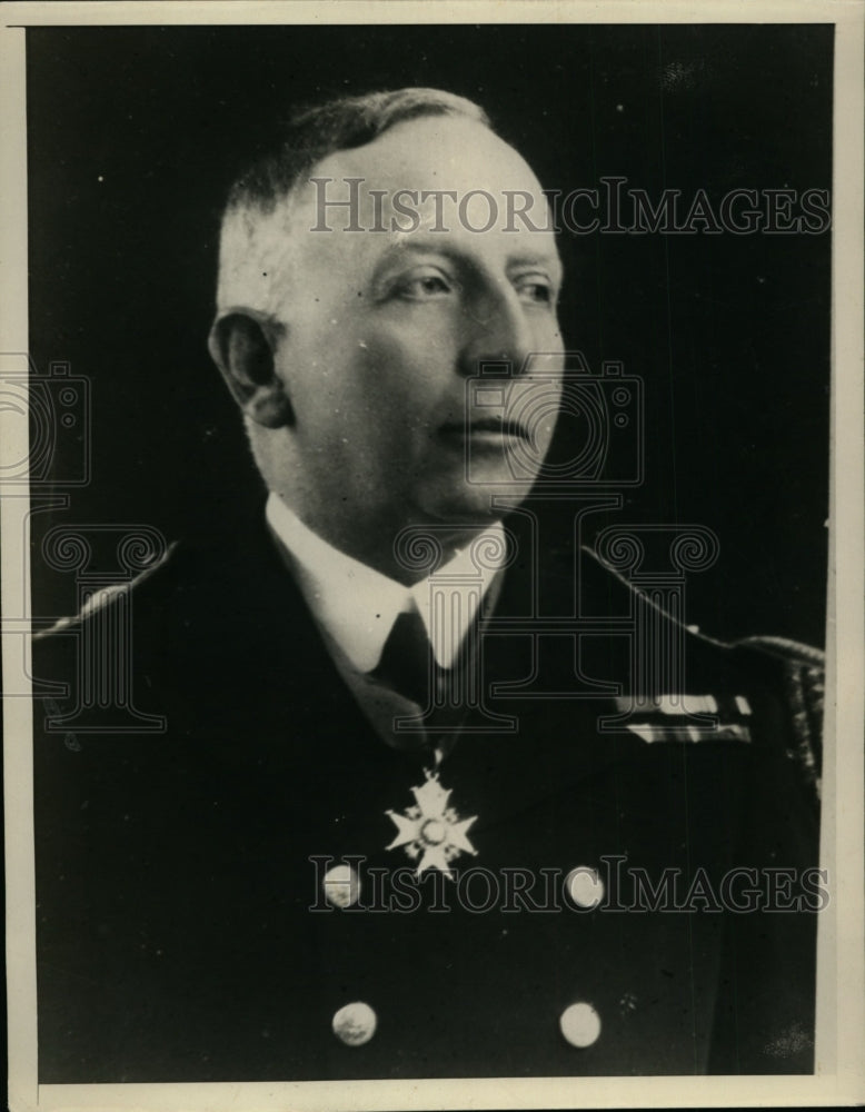 1926 Press Photo Rear Admiral Hyde Parker - nef32715
