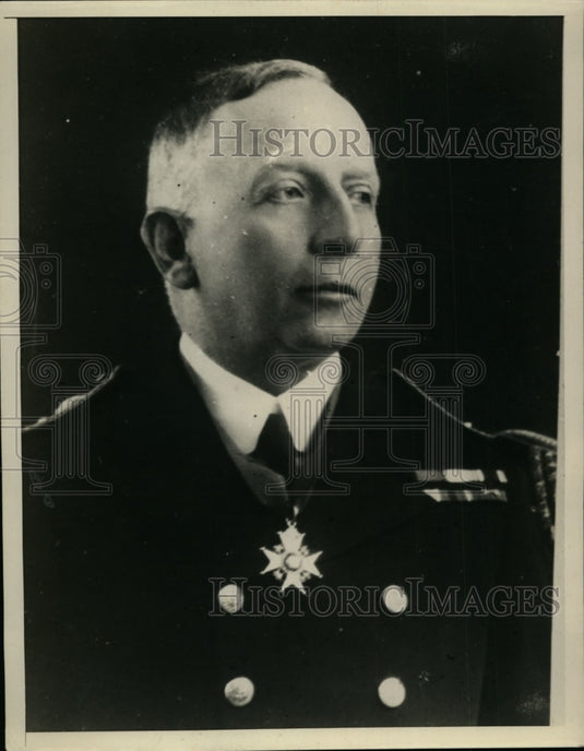 1926 Press Photo Rear Admiral Hyde Parker - nef32715