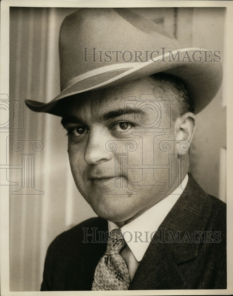 1924 Press Photo F.W. McKechnie, Editor - nef32786
