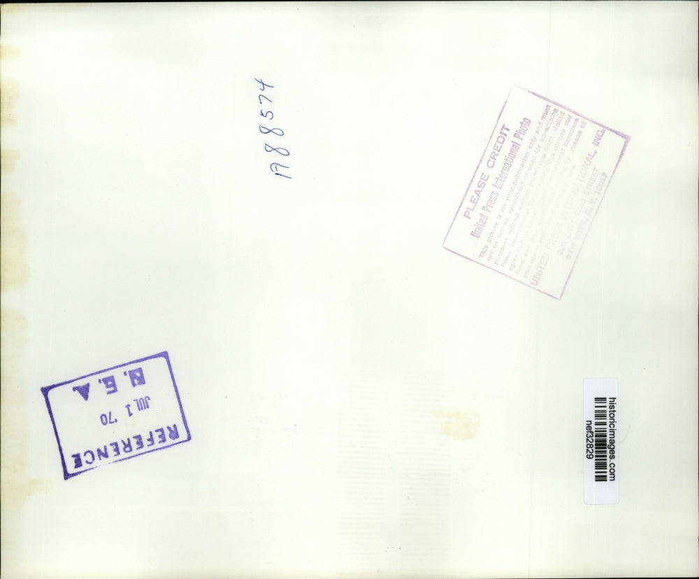 1970 Press Photo John Volpe During White House News Briefing - nef32829