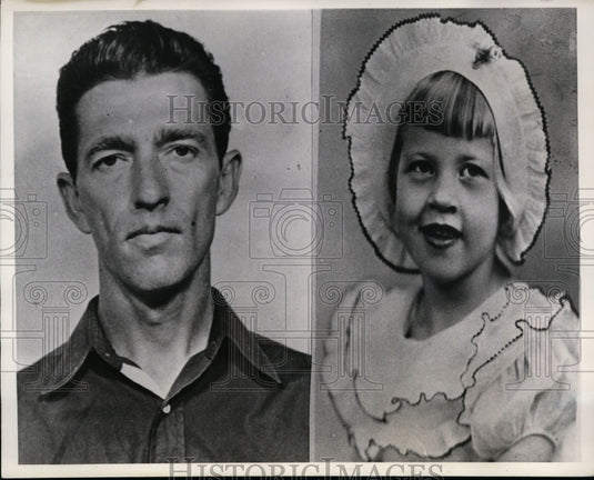 1939 Press Photo Townsend Davis Gardener Suspected of Pasadena Kidnapping