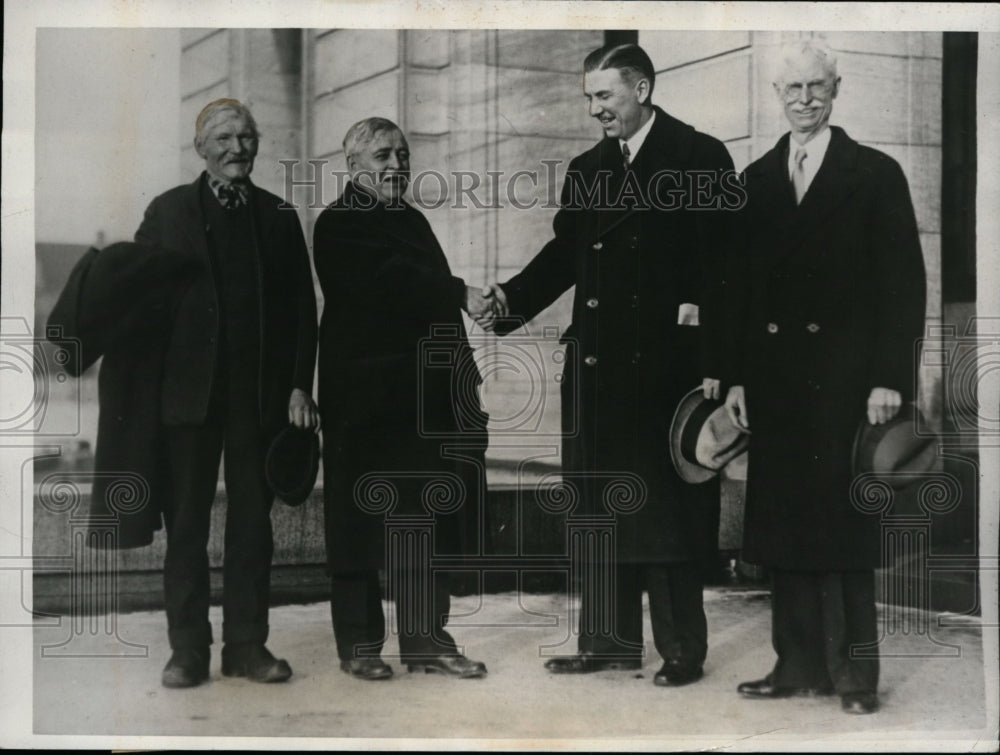 1933 Press Photo More Than 500 Farmers Marched on State Capitol at St. Paul Minn