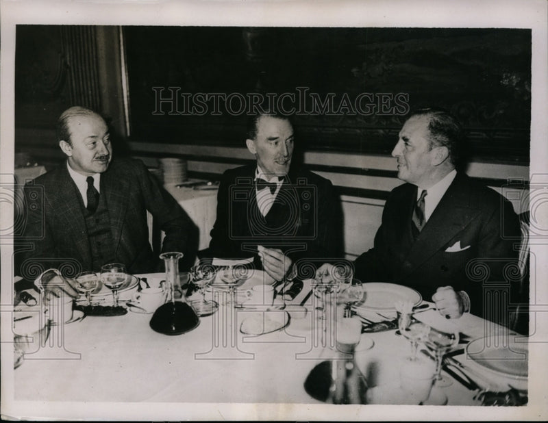 Load image into Gallery viewer, 1936 Press Photo Major Ian Hay Bieth Guest of Honor at Recent Luncheon
