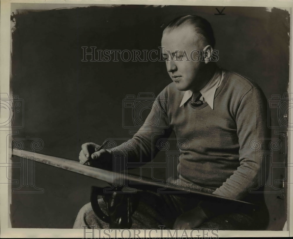 1931 Press Photo Laufer - nef33166