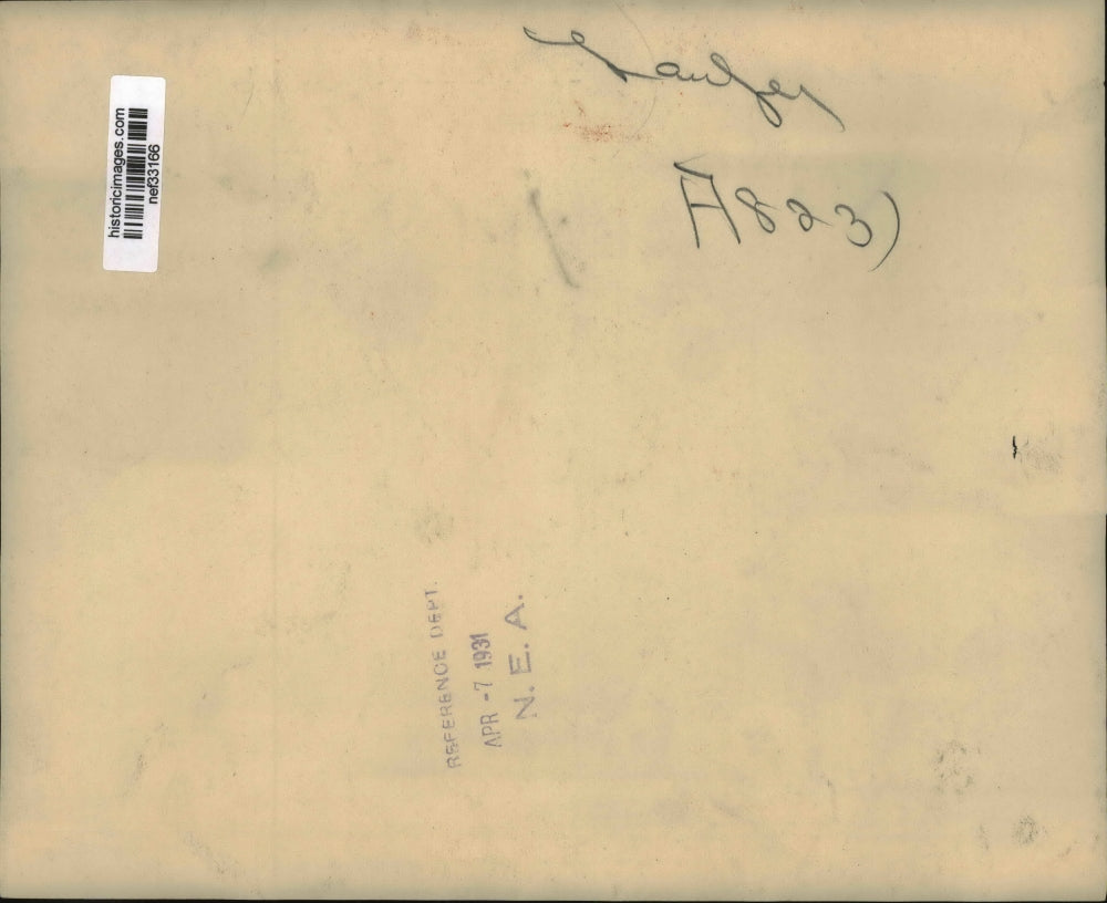 1931 Press Photo Laufer - nef33166