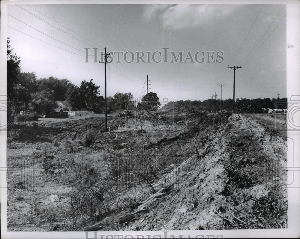 1961 Press Photo Route Two - Six Bypass Huron - nef33254