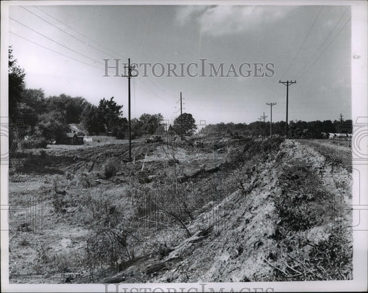 1961 Press Photo Route Two - Six Bypass Huron - nef33254