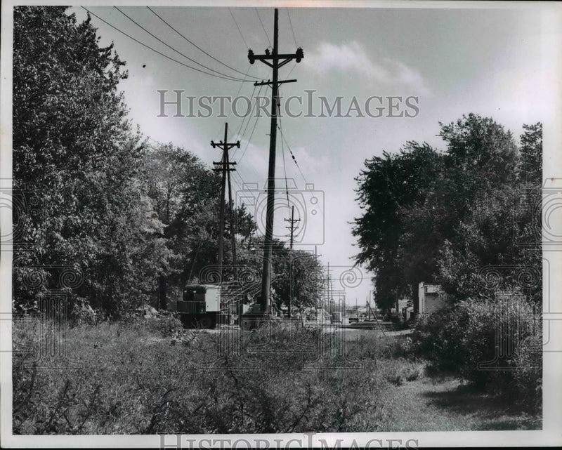Load image into Gallery viewer, 1961 Press Photo Route Two - Six Bypass Looking East Huron - nef33257
