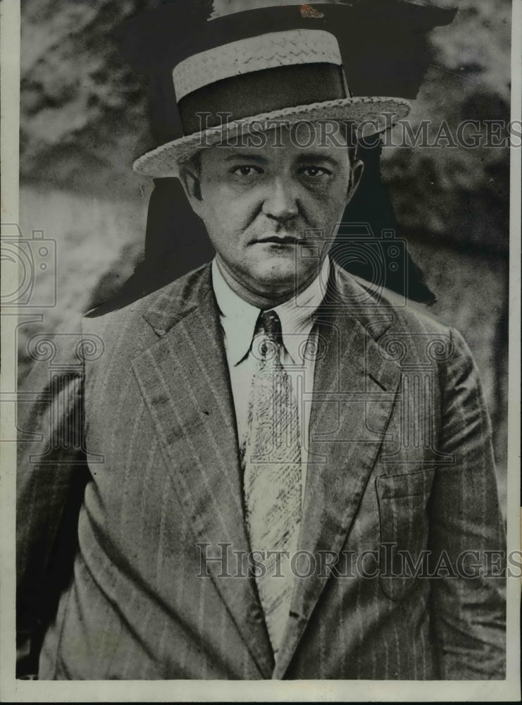 1939 Press Photo Ronald Finney Under Arrest for Bond Forgery from T. B. Boyd
