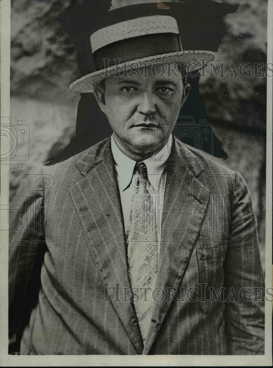1939 Press Photo Ronald Finney Under Arrest for Bond Forgery from T. B. Boyd