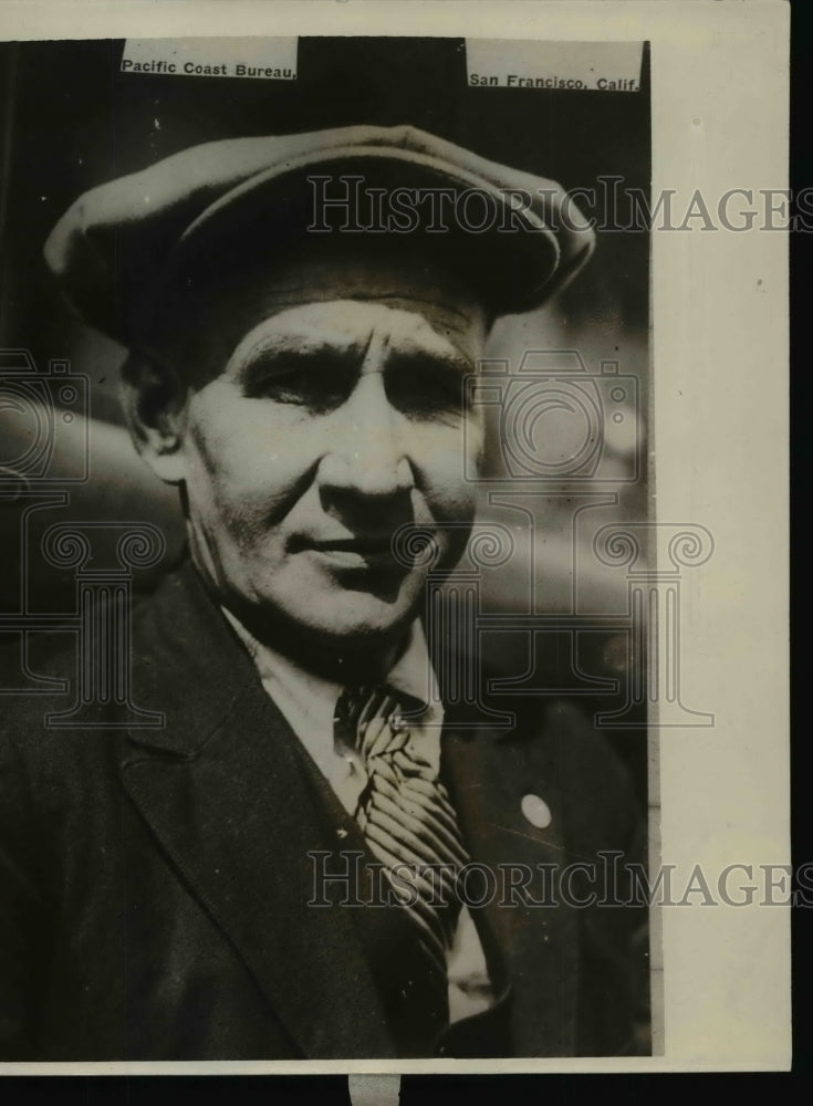 1927 Press Photo H.J. Tilley of Wishkaw - nef33481