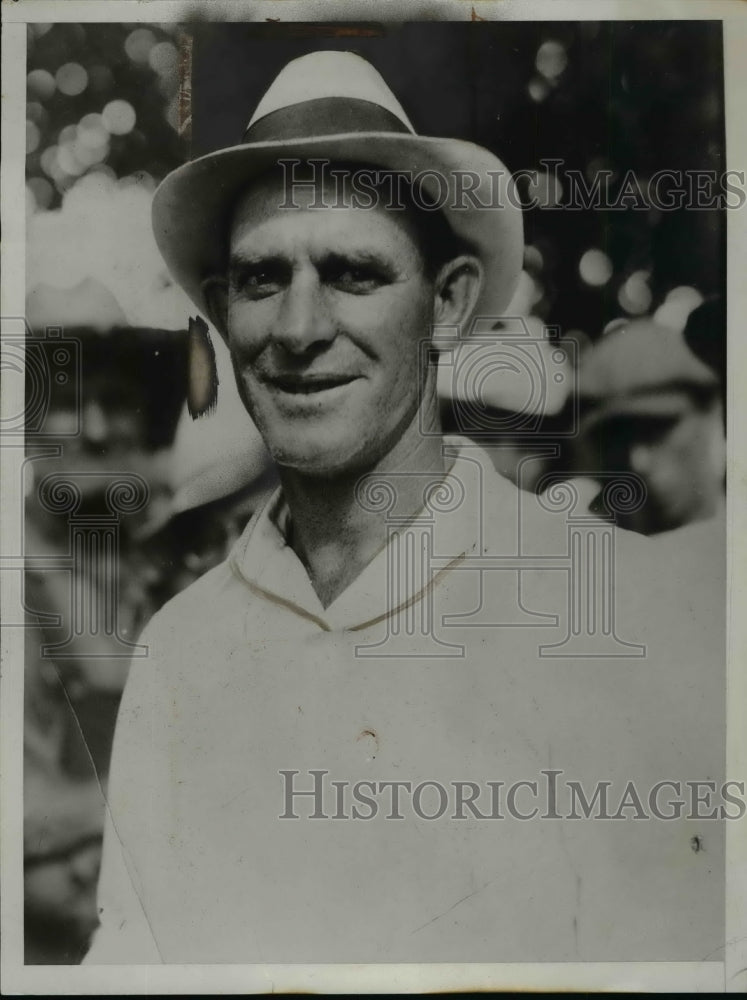1934 Press Photo Obey Odeep, McGulley, Ohio Union Strike Leader - nef33547
