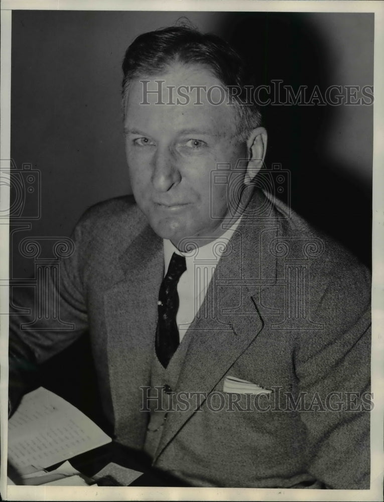 1934 Press Photo William McNeal Named GM of Home Owners Loan Corporation