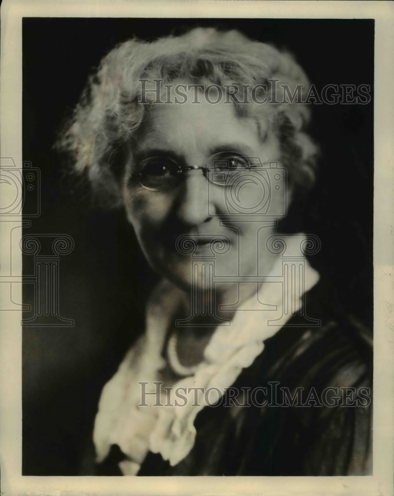 1930 Press Photo Carrie Cogswell of Rochester, NY Wins "Loveliest Mother" Award