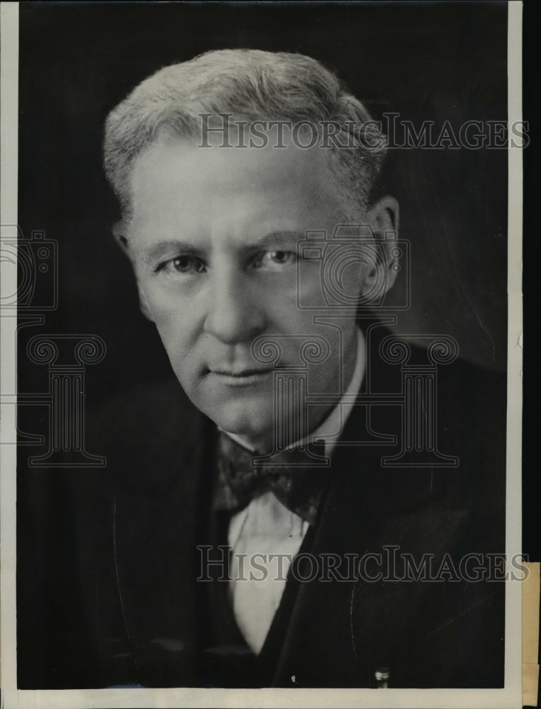 1932 Press Photo H.C. Depuy North Dakota Governor Democratic Candidate