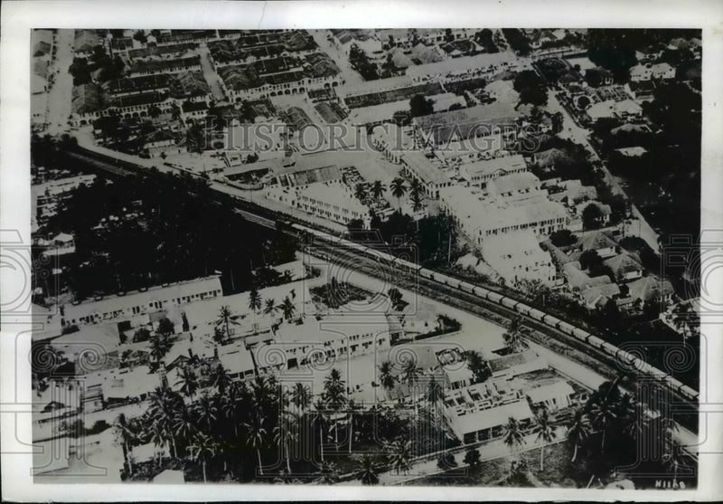 Load image into Gallery viewer, 1941 Press Photo Sumatra Indonesia Airport at Medan Bombed by Japanese
