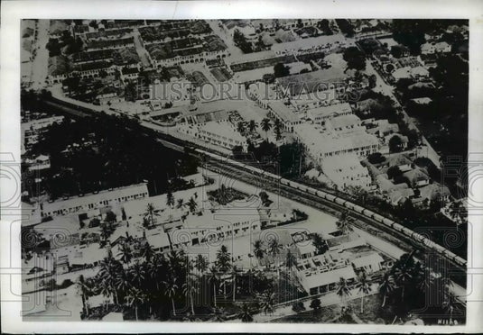 1941 Press Photo Sumatra Indonesia Airport at Medan Bombed by Japanese