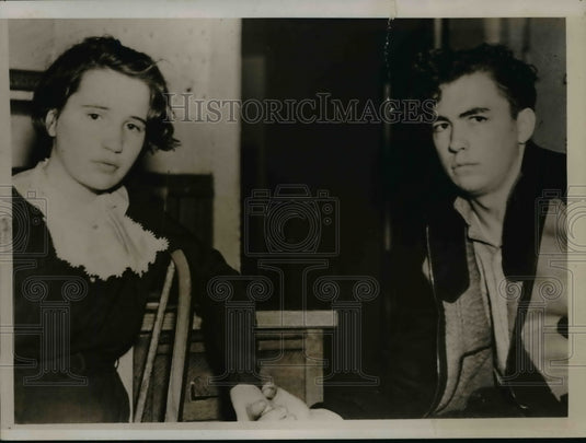 1937 Press Photo Henry Nead & Wife - nef33786