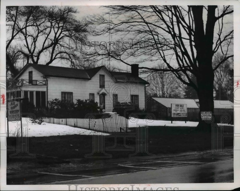 1961 Press Photo Nursery for Sale on Rt. 20 - nef33942