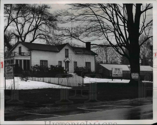 1961 Press Photo Nursery for Sale on Rt. 20 - nef33942