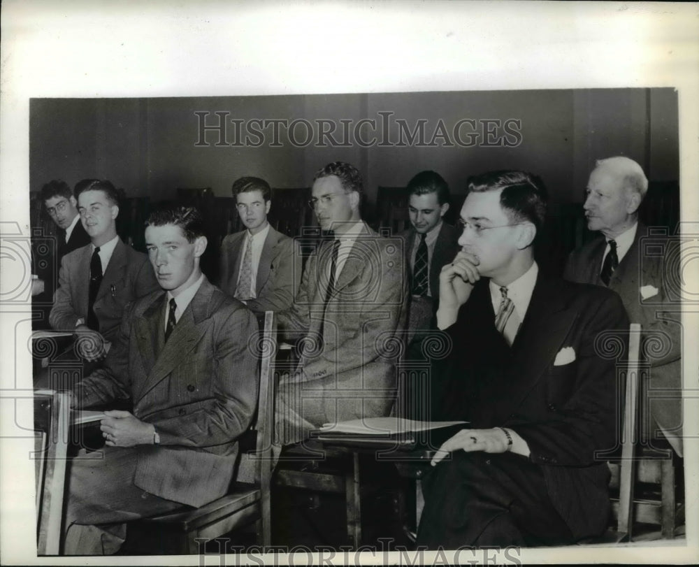 1941 Press Photo Dr. Frank Pierrepont Graves entered the Albany Law Schoo