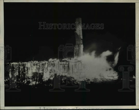 1935 Press Photo Home of Lionel Atwill - nef34034