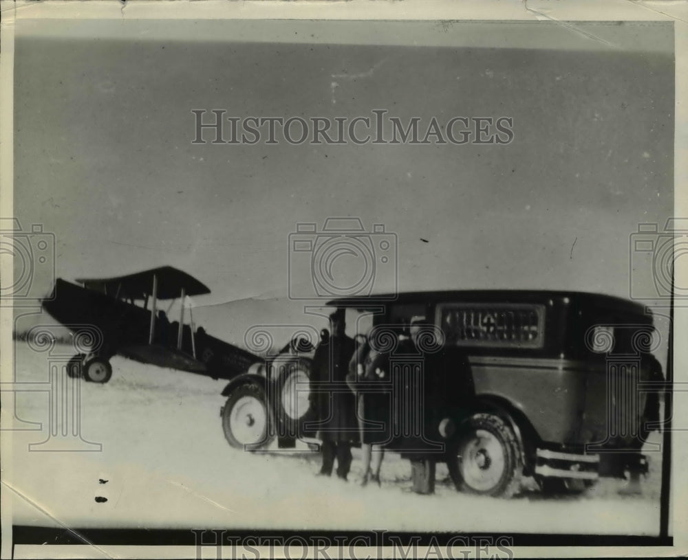 1930 Press Photo Vinannes Indiana Flood Relief - nef34219